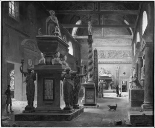 The Great Room of the Musee des Monuments Francais